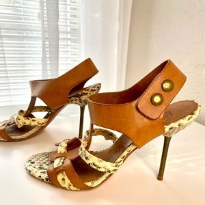 COPY - Pedro Garcia snake leather heels size 36.5